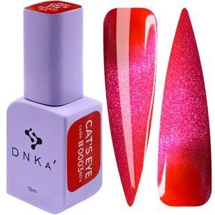 DNKa' Color Gel Polish Cat's Eye #0003 80's Hema/TPO free, 12 мл FTCGP0003 фото
