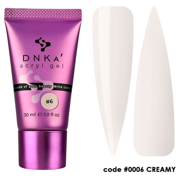 DNKa' Аcryl Gel #0006 Creamy (tube) AGD0006T фото