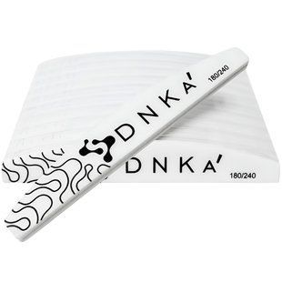 Баф для нігтів DNKa' Half Moon 180/240 грит, 10 шт NBD18-24-1 фото