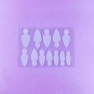 DNKa' Professional nail molds, 36pcs #0002 NMDNKA-2 фото