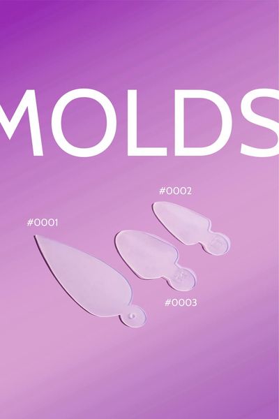 DNKa' Professional nail molds, 36pcs #0002 NMDNKA-2 фото