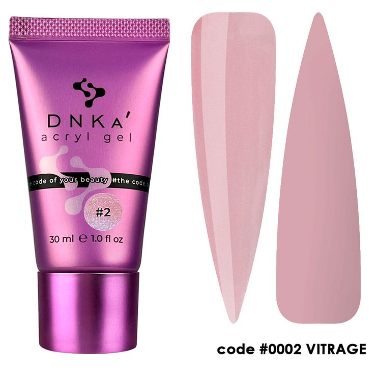 DNKa' Аcryl Gel #0002 Vitrage (tube) AGD0002T фото